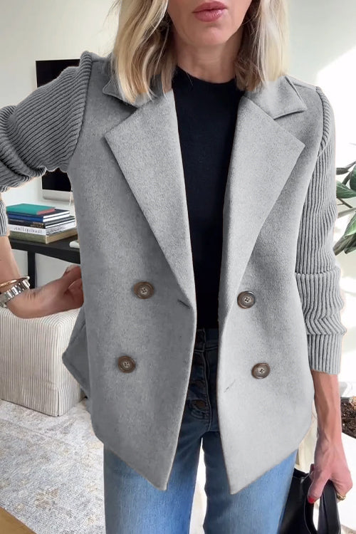 Alesia | Blazer boutonné décontracté pour femme 