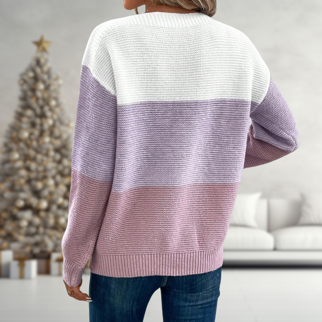 CLAUDIA™ | HANDMADE GRADIENT SWEATER