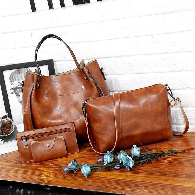 Marlowe - 4-Piece Vintage Bag Set