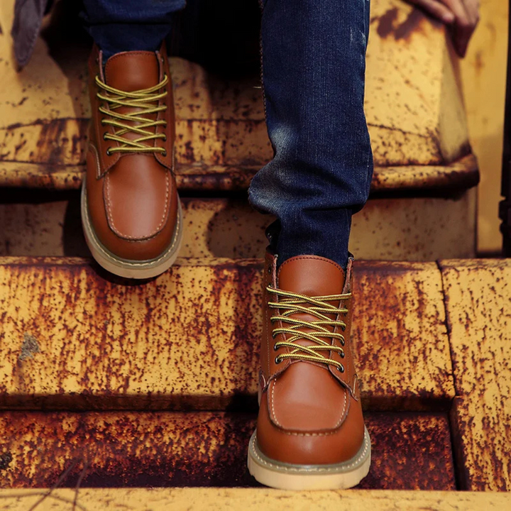 Cole™ | Vintage Leather Boots