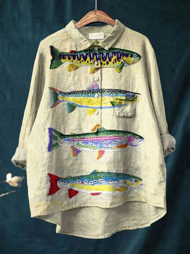 Taylor | T-shirt à imprimé poisson 