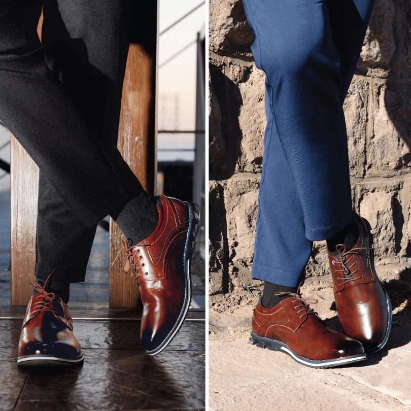 Oliver - Chaussures d'affaires en cuir pour hommes