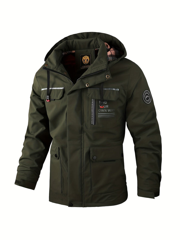 Nordfall - Veste d'hiver imperméable pour homme