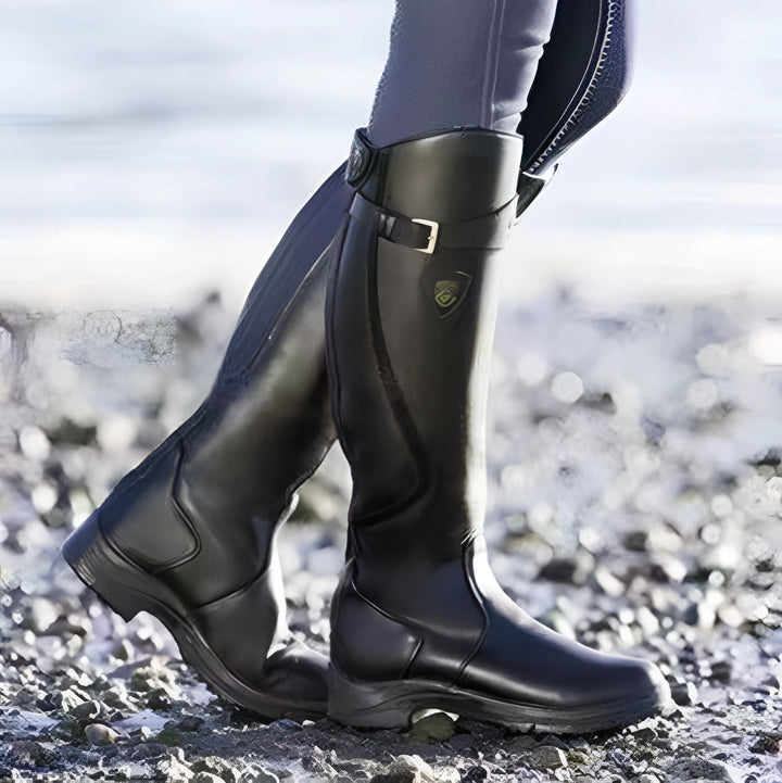 Bottes d'hiver pour l'équitation | Cuir imperméable et isolant