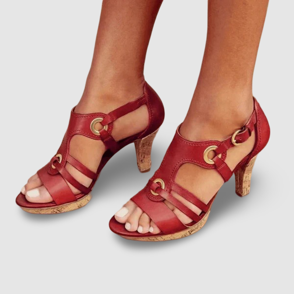 BELLA© -  Comfortable Heeled Sandals