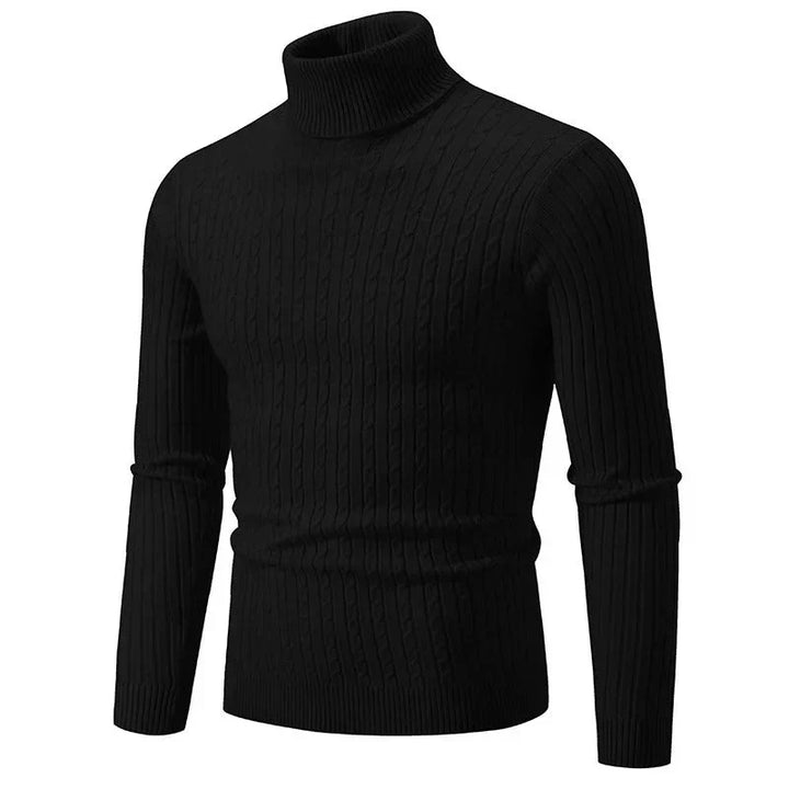 Rhaegar - Pull col roulé homme élégant et chaud pour l'hiver