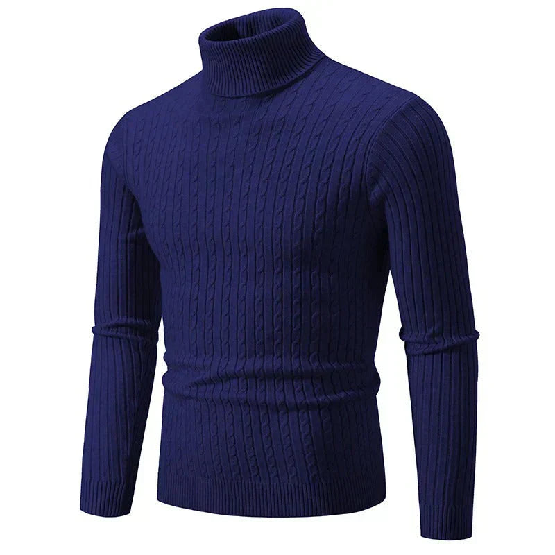 Rhaegar - Elegant and Warm Men's Turtleneck Sweater for Winter