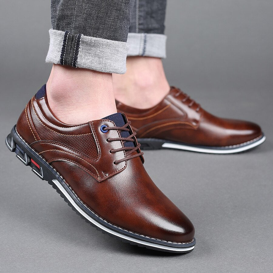 Oliver - Chaussures d'affaires en cuir pour hommes