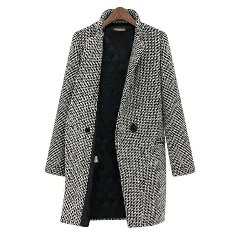 Rianne - Manteau long en laine 