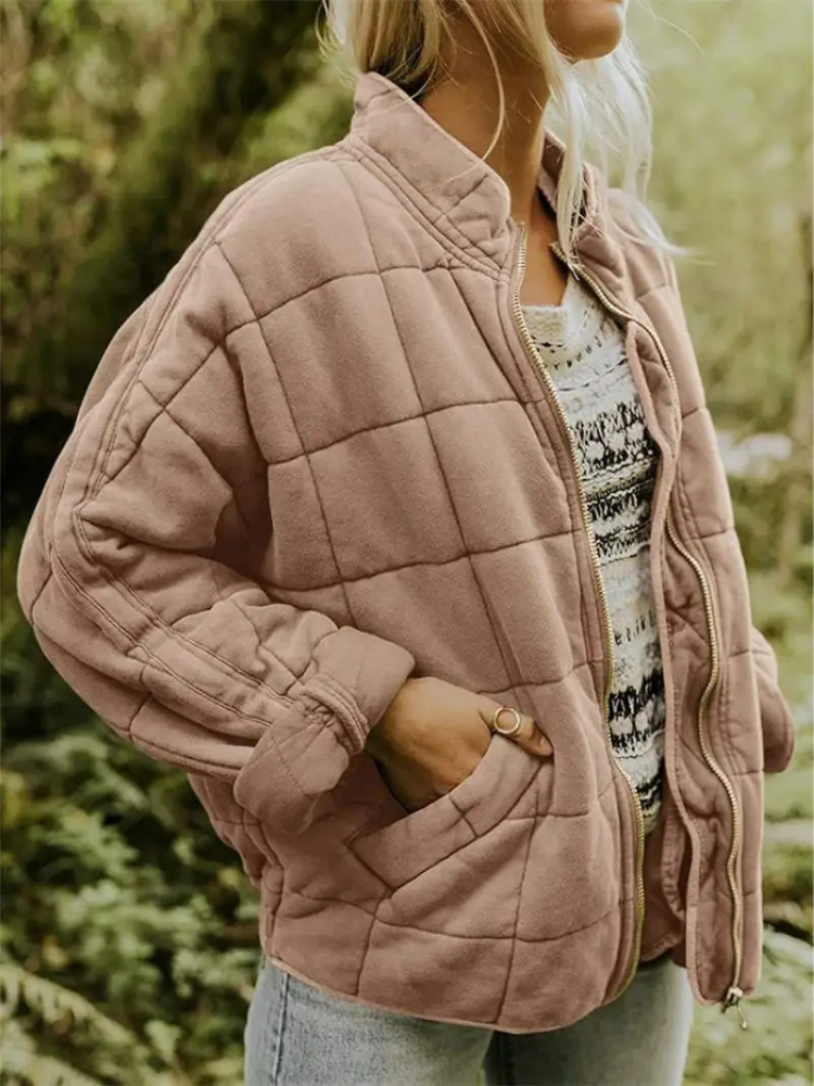 Beatrice | Oversized quilted jacket