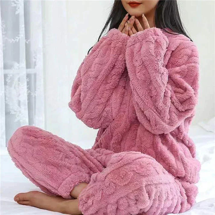 Alyssa - Women's fleece pajamas set