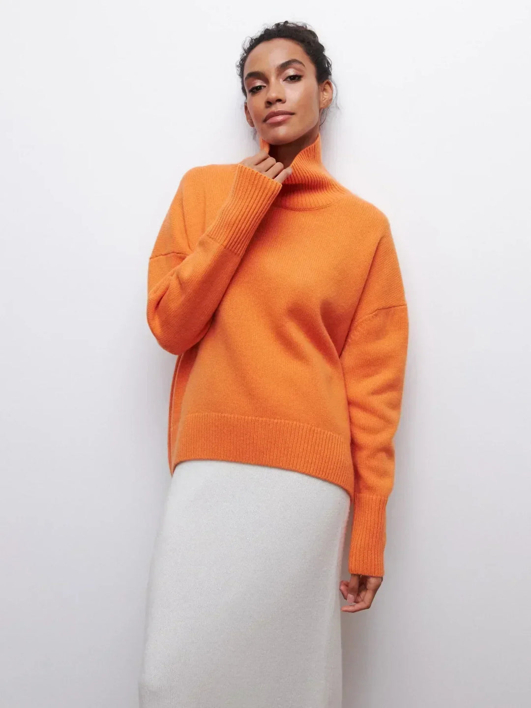 Olivia - Sweater with turtle neck