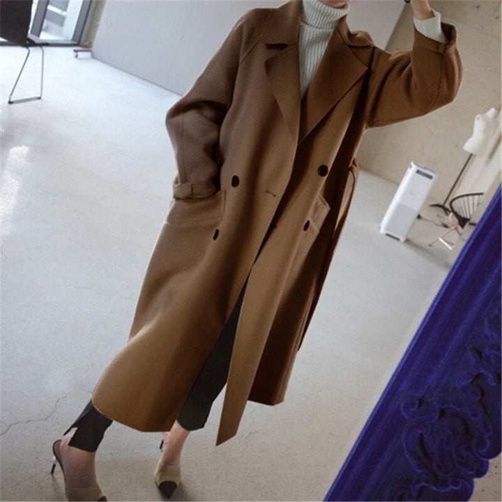 Clara - Trench-coat en laine pour femme