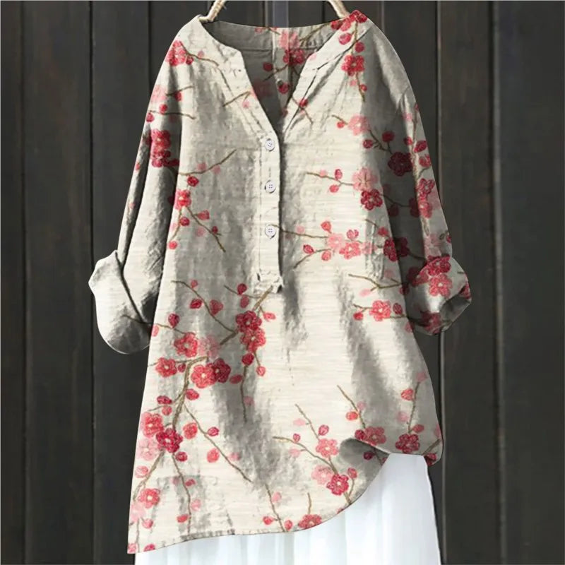 JULIETTE | BLOUSE WITH FLORAL PRINT