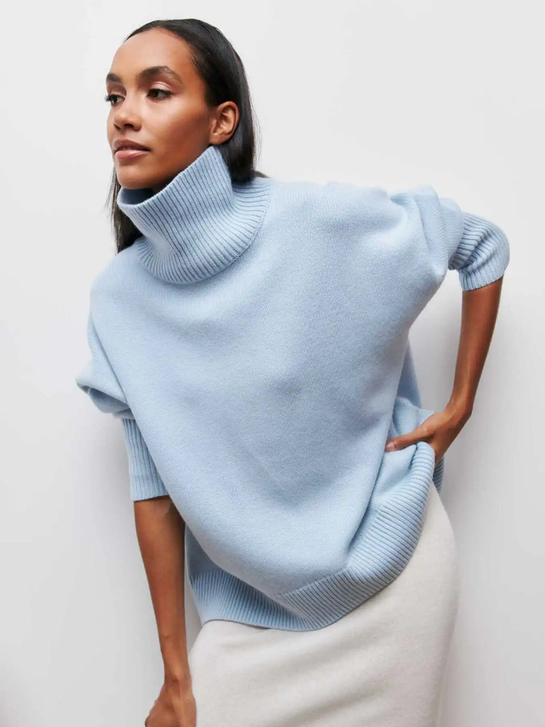 Olivia - Sweater with turtle neck