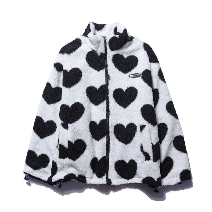 CozyAmor™️ | Double-sided Heart Coat - Limited Edition