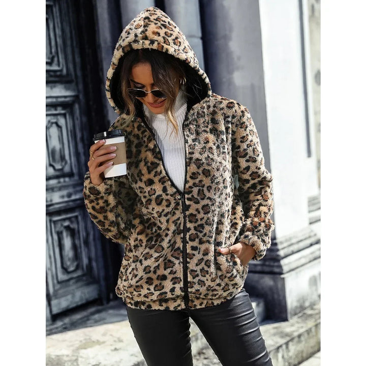 Michelle™ Cozy Leopard Jacket