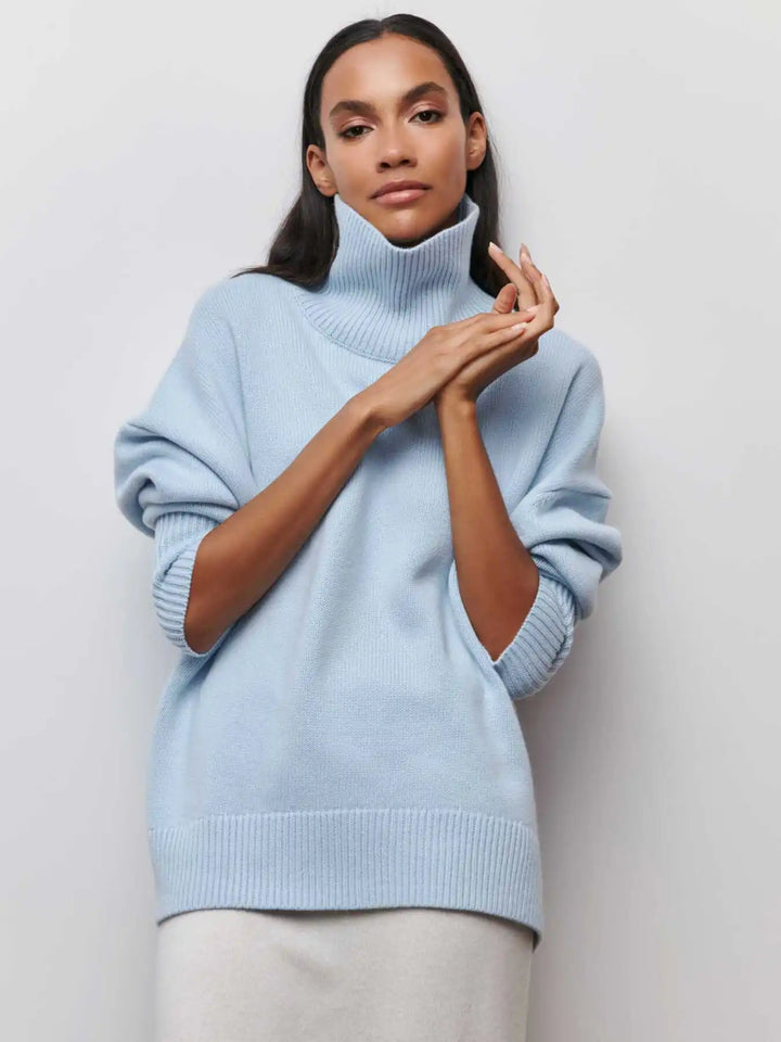 Olivia - Sweater with turtle neck