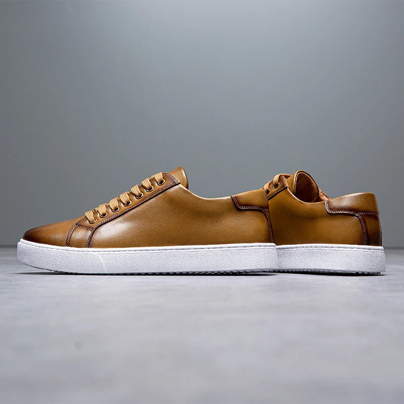 Franco - Panier en cuir pour homme