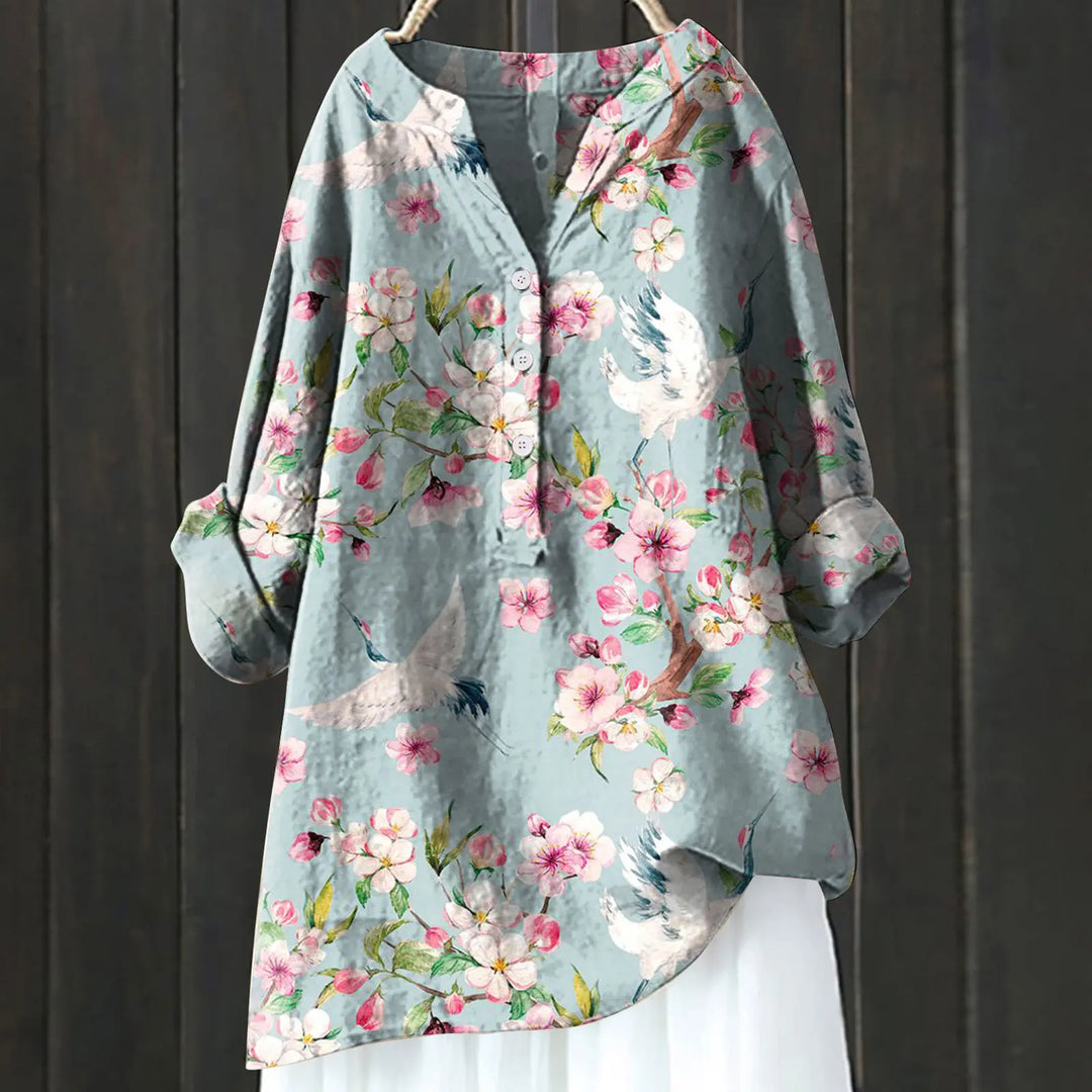 JULIETTE | BLOUSE WITH FLORAL PRINT