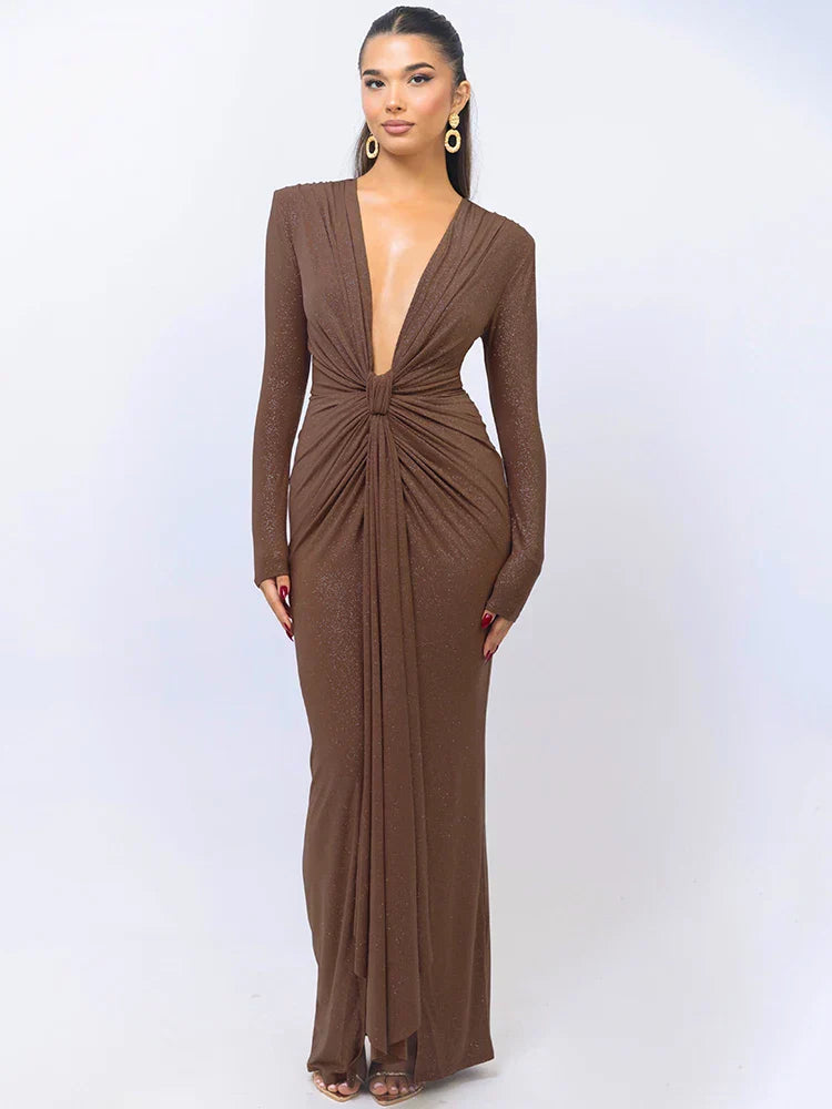 Selene™ | Glamorous Evening  Maxi Dress