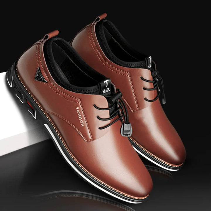 Antoine - Men's Elegant Leather Shoes with Laces