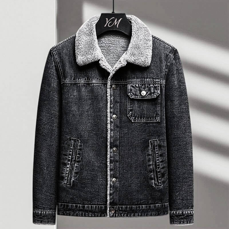 Calvin Denim Sherpa Jacket