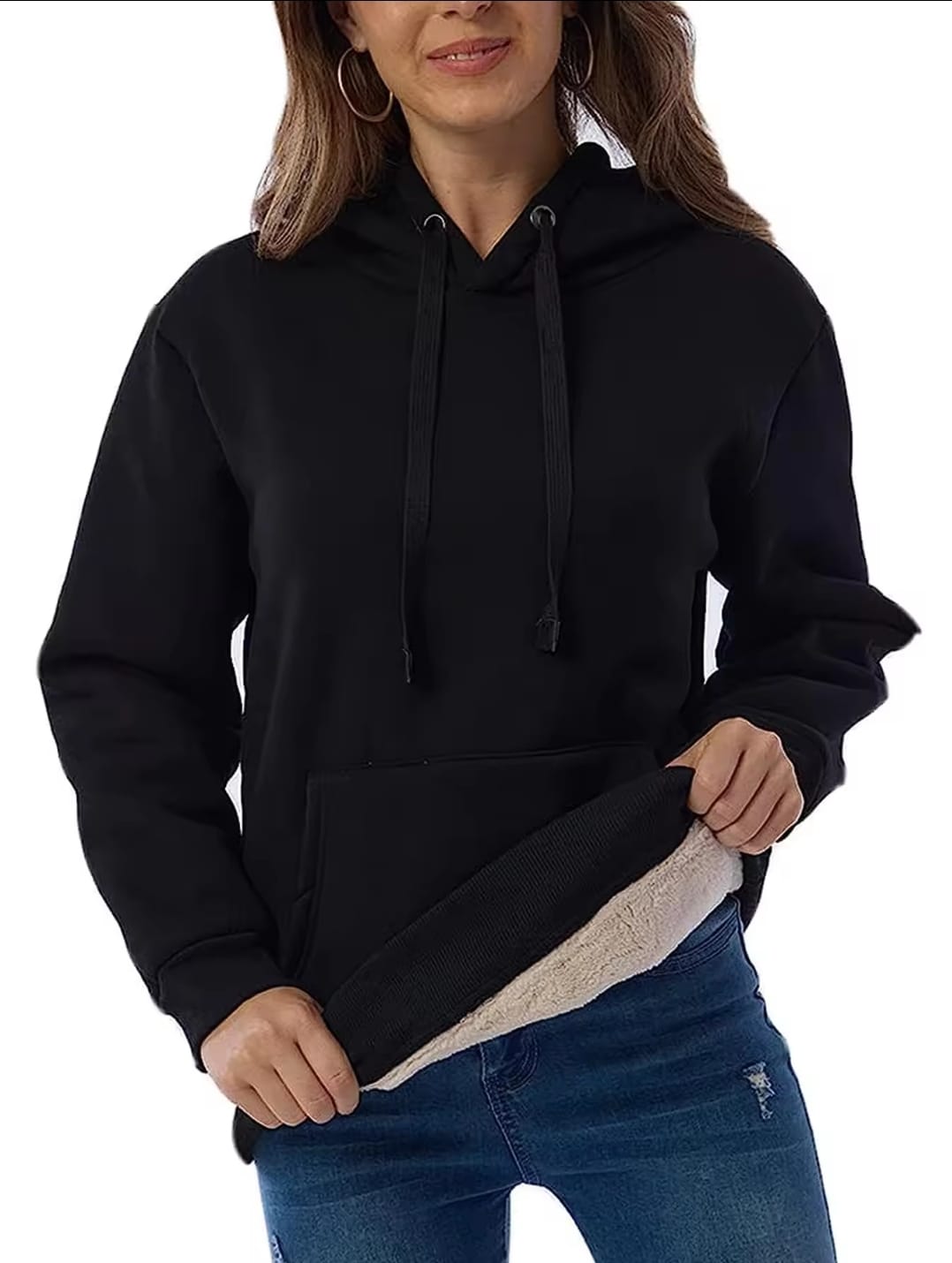 Jennifer - Soft & Warm Fleece Hoodie - Unisex