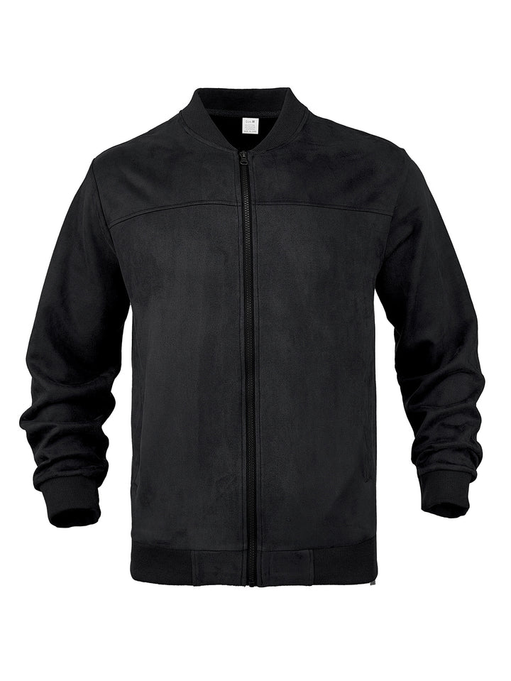 AeroSuede™ Classic Leather Bomber – Timeless Style & All-Day Comfort