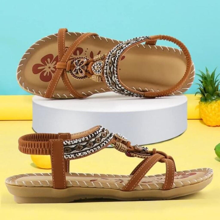Havana© - Sandals with Elastic Band & Soft Platform