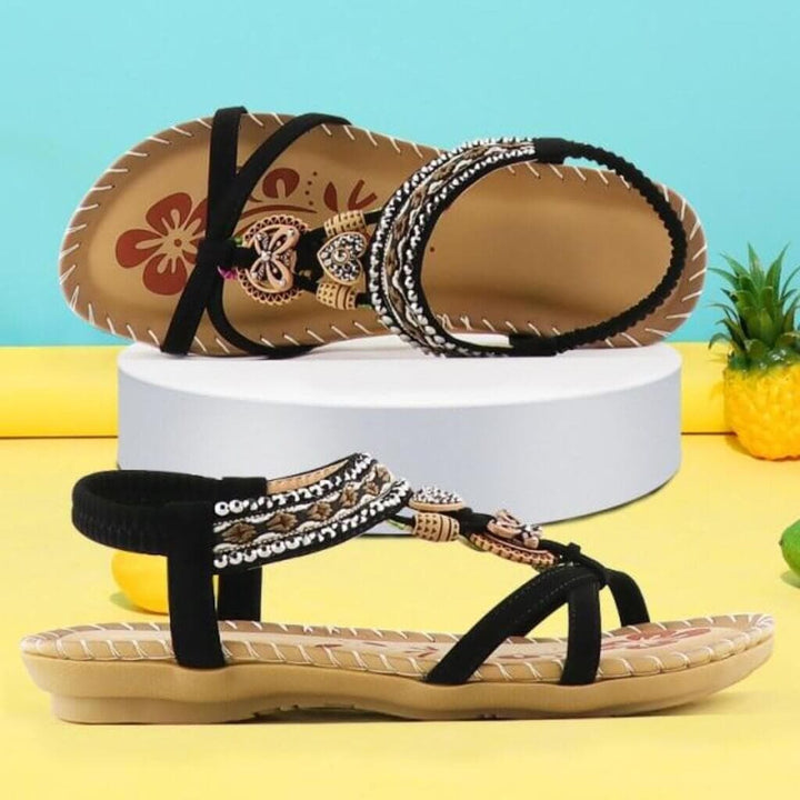 Havana© - Sandals with Elastic Band & Soft Platform