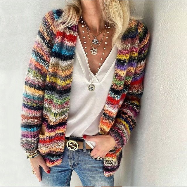 Cardigan douillet et vibrant Brenda™