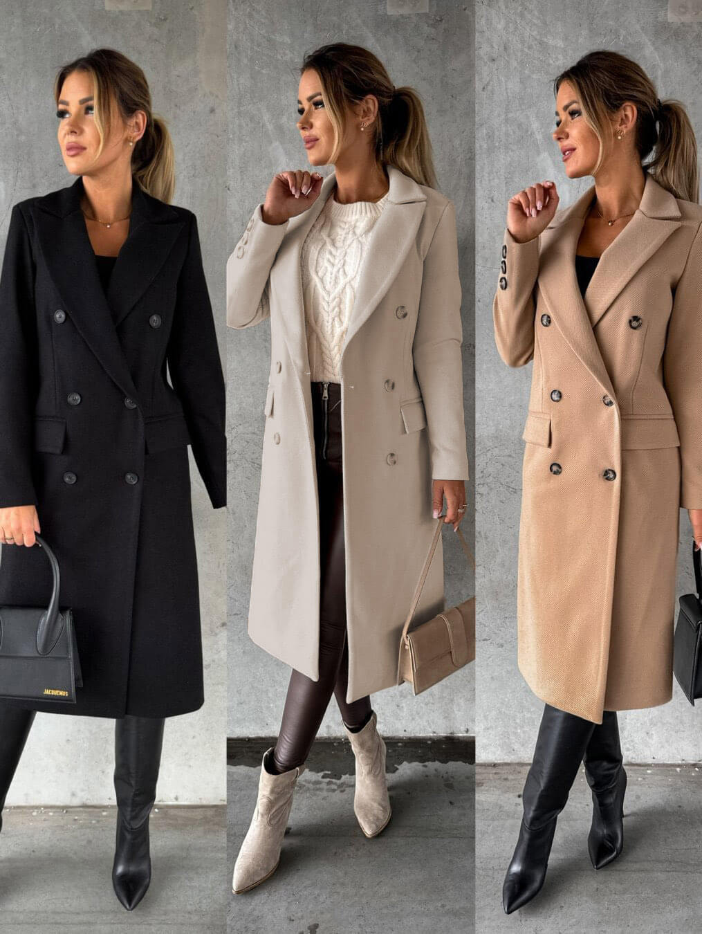 Manteau d'hiver réversible pour femme : chaleur et style