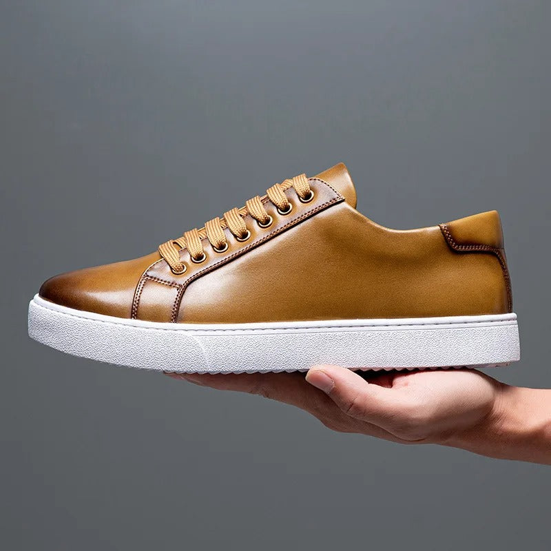 Franco - Panier en cuir pour homme