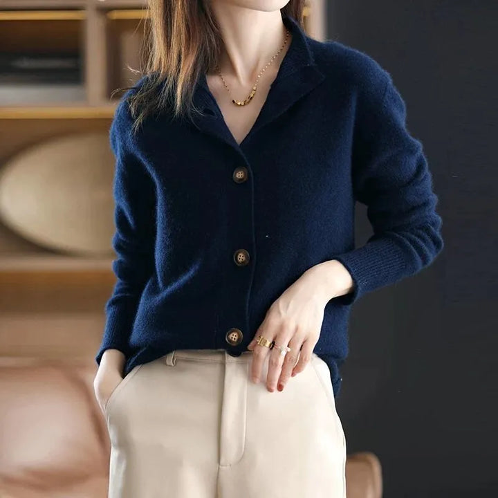 Federica™ | Soft Cardigan with Button Closure