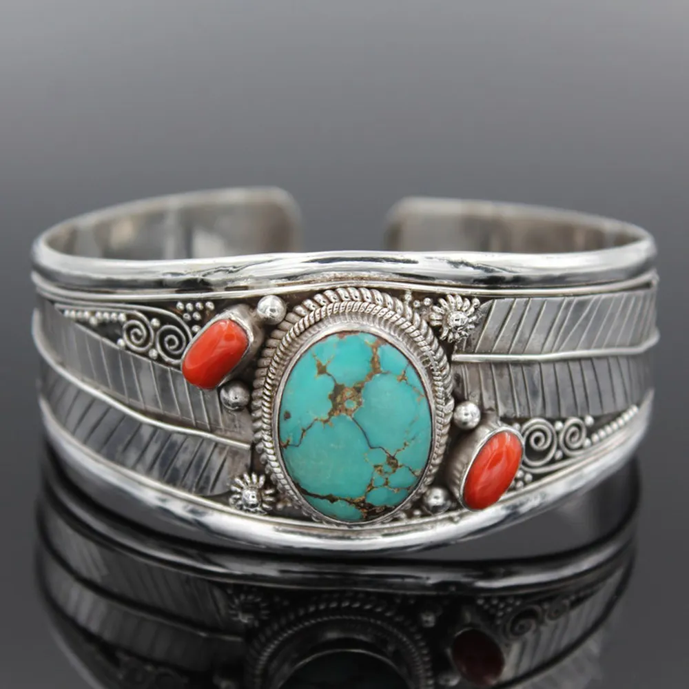 Vintage Turquoise Stone Bracelet