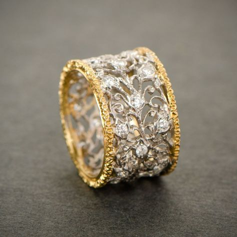 Vintage Ivy Zirconia Ring