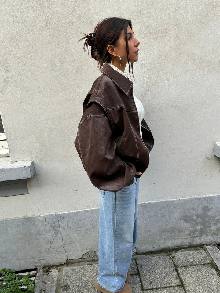 UrbanEdge™ Oversized Jacket – Streetwear Meets Comfort!