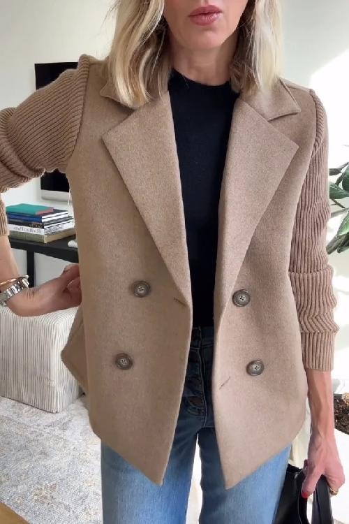 Alesia | Blazer boutonné décontracté pour femme 