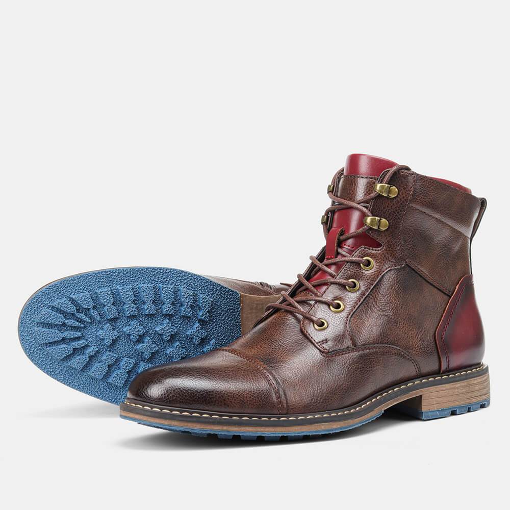 Lukas - Bottes Oxford classiques en cuir