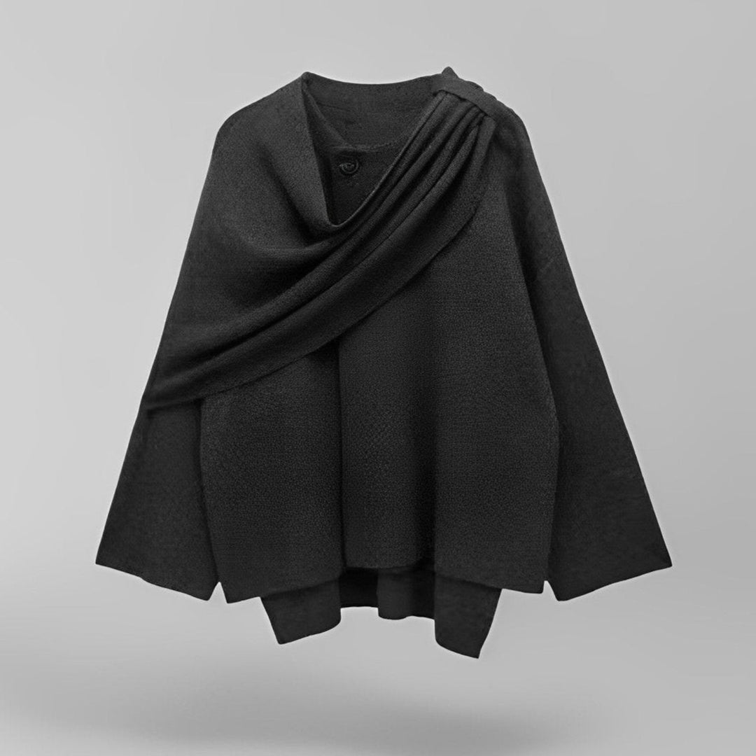 Eliza™ | Cape drapée de luxe