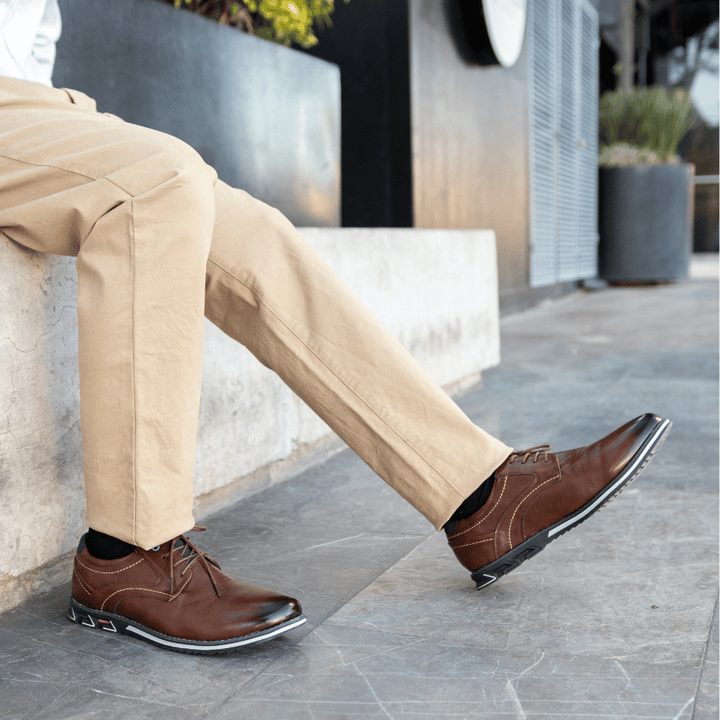 Oliver - Chaussures d'affaires en cuir pour hommes