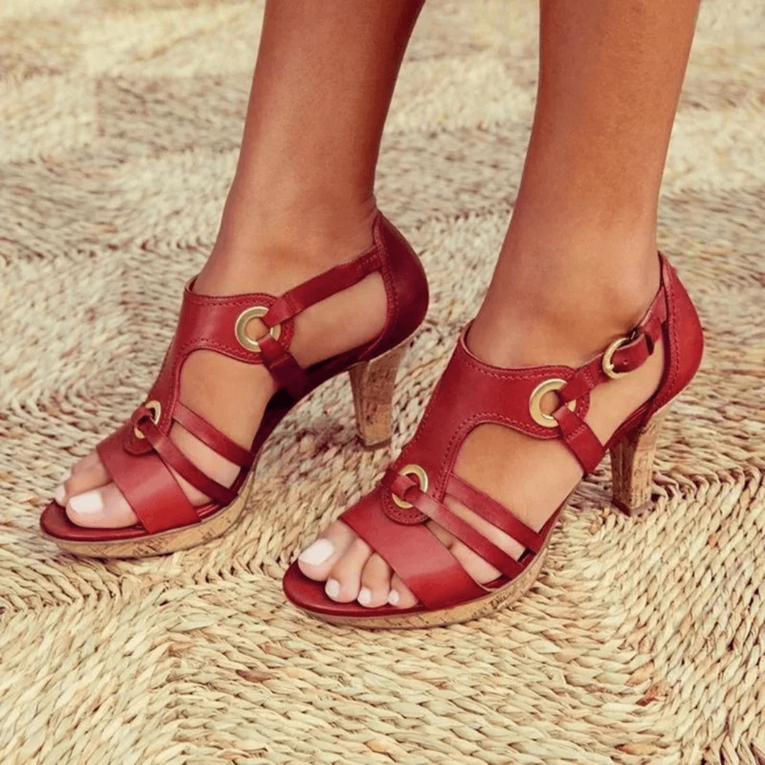 BELLA© -  Comfortable Heeled Sandals