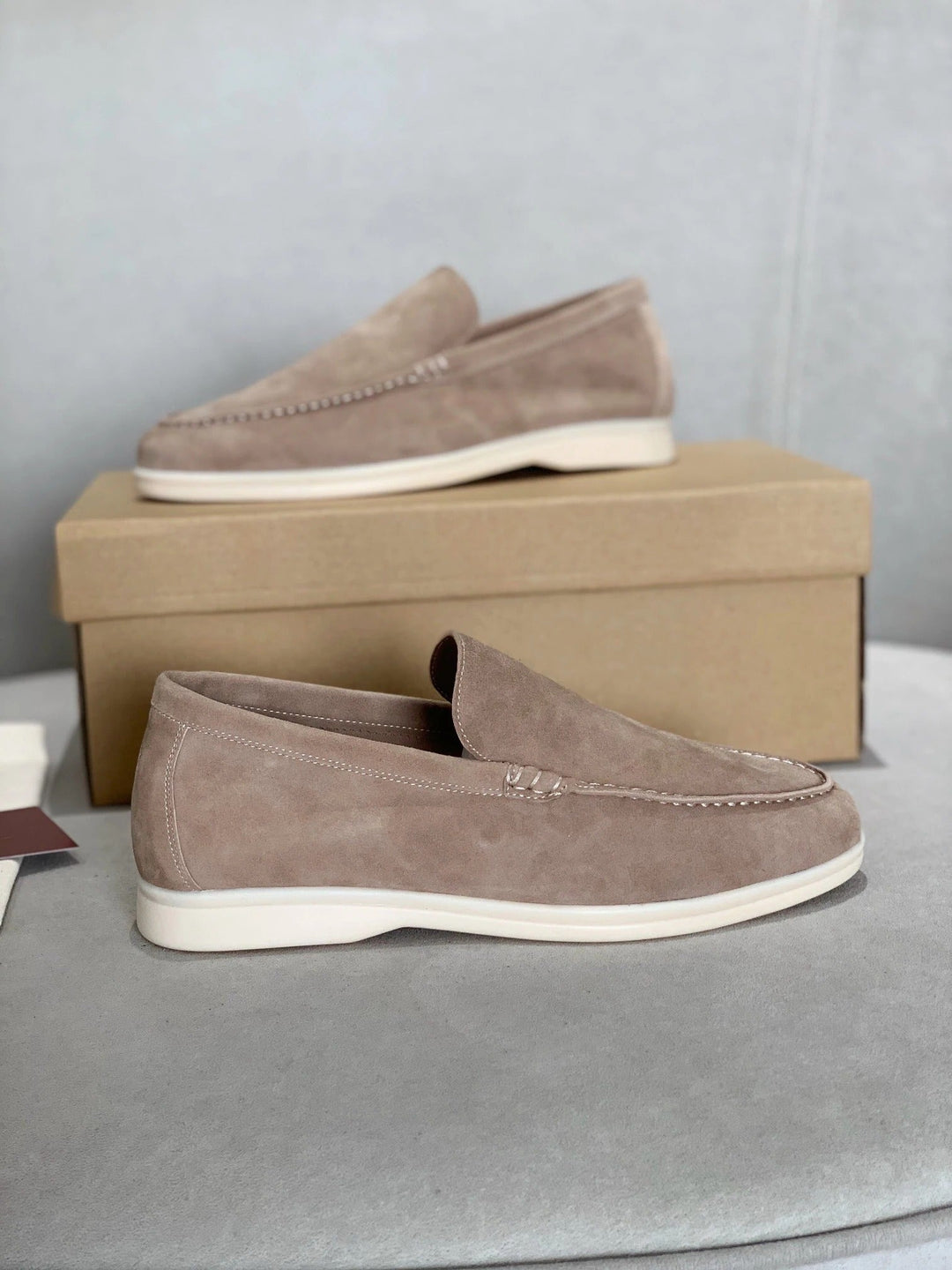 Louis™ | Les mocassins en daim